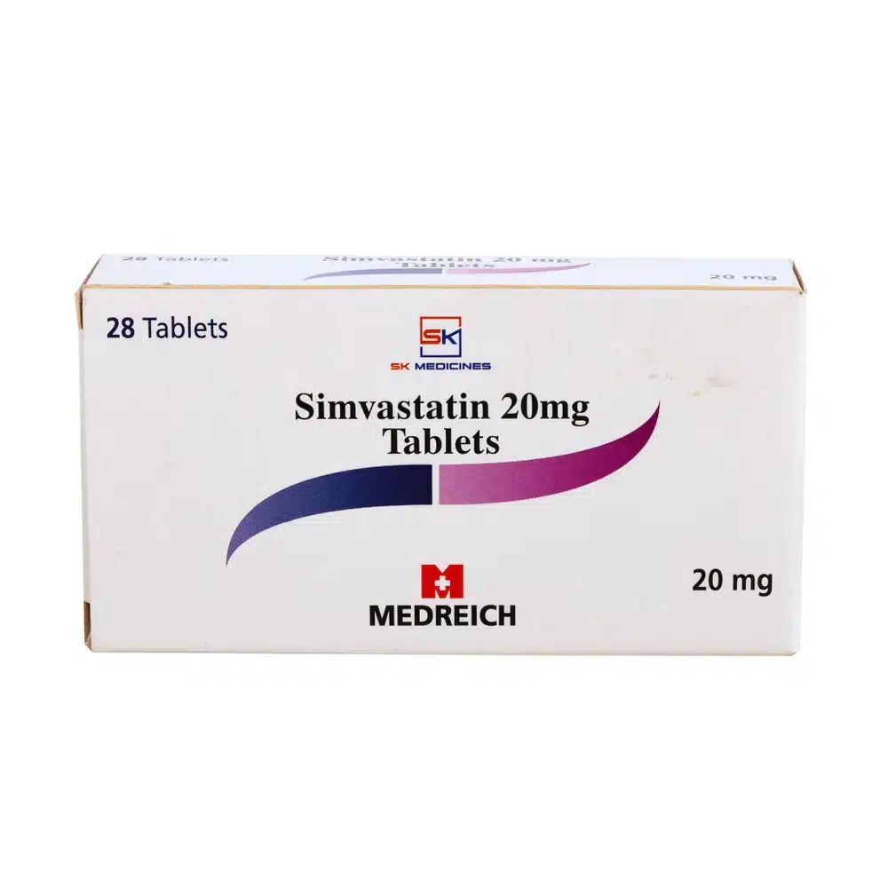 Medreich Simvastatin 20mg x28