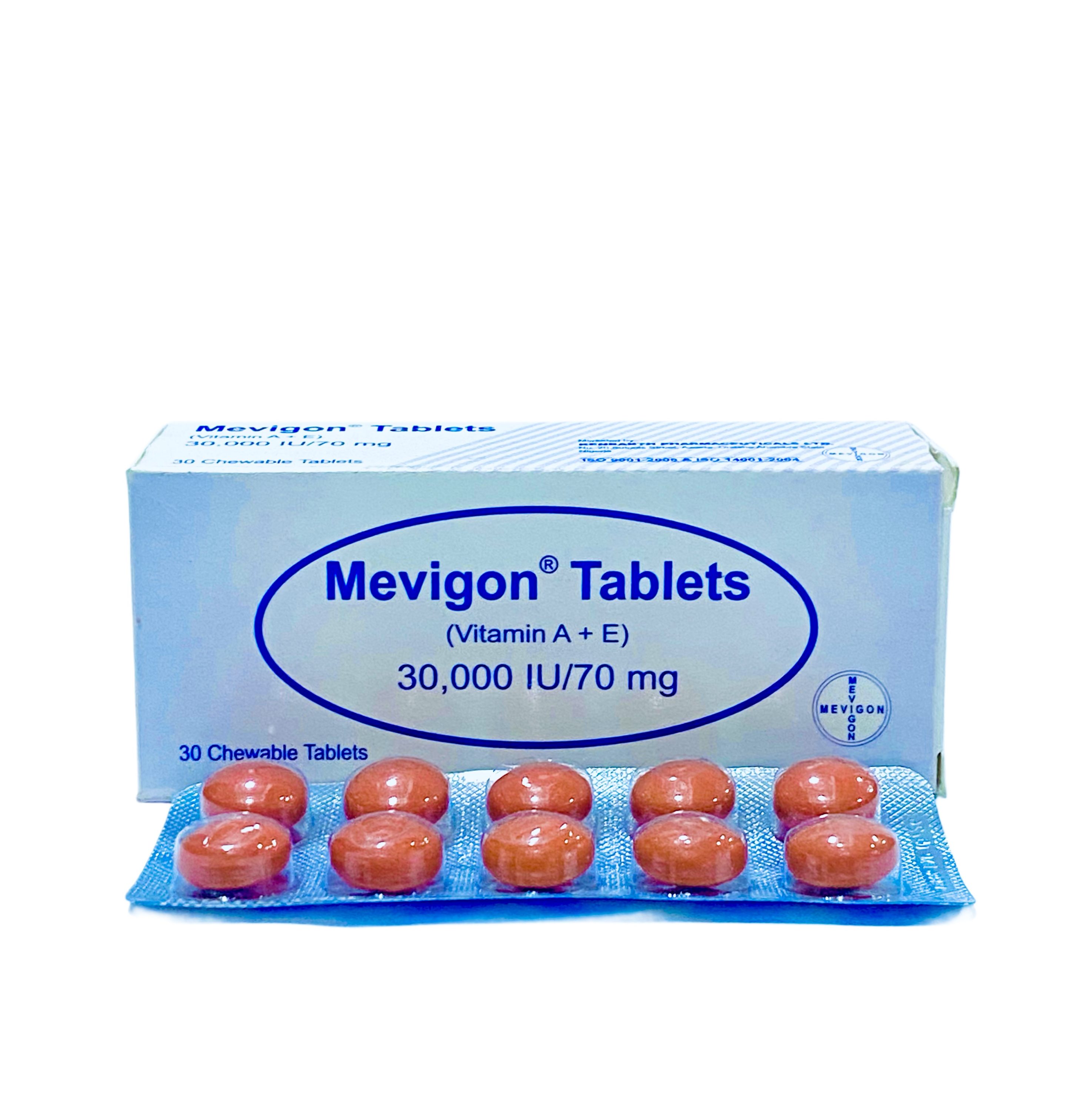 Mevigon Tablet ( Vitamin A+E) x30