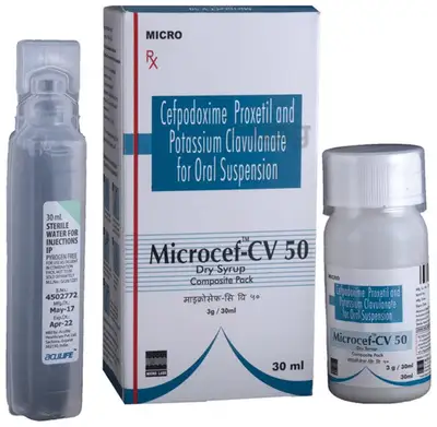 Microcef-CV 50 Dry Syrup 30ml