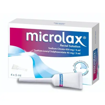 Microlax 5ml micro-enema 12x5ml pack