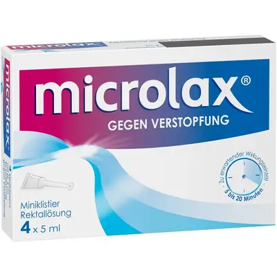 Microlax microenemas 4 x 5ml pack