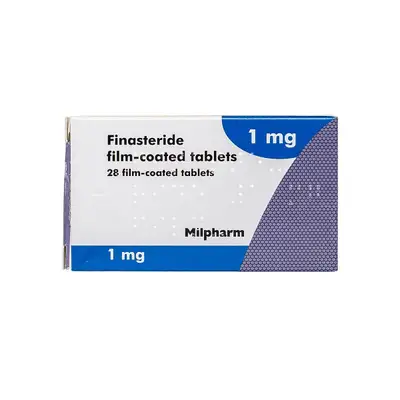 Milpharm Finasteride 1mg 28 Tablets pack