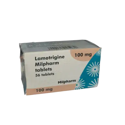 Milpharm Lamotrigine 100mg 56 Tablets