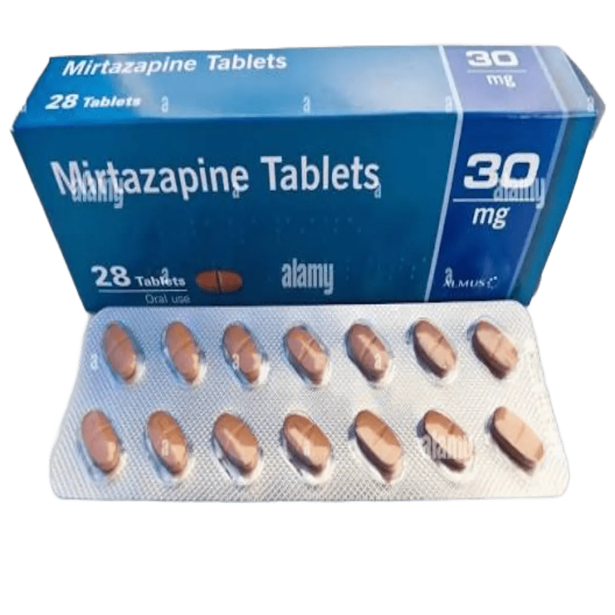 Mirtazapine 30mg Tablets, 28 Tablets