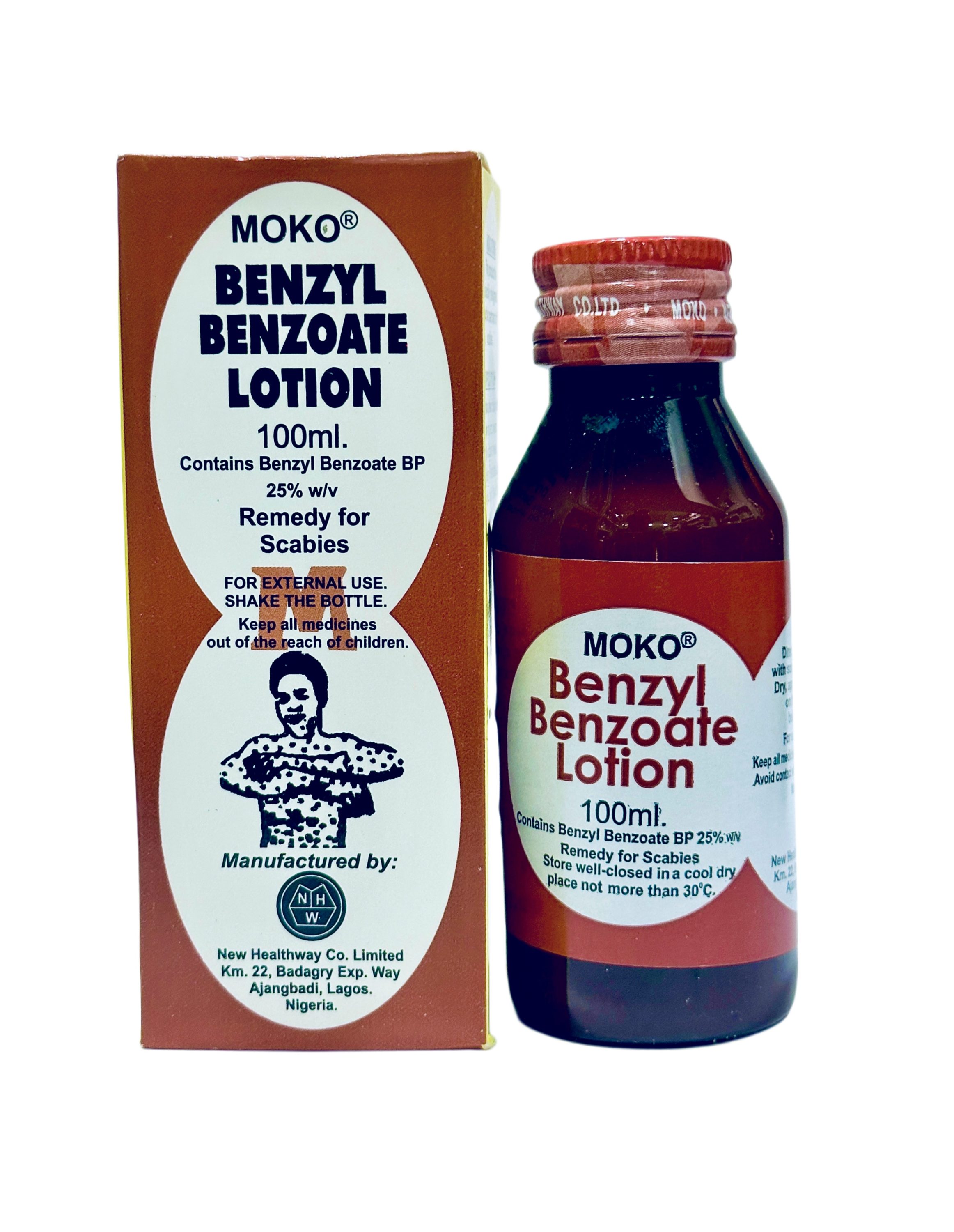 Moko Benzyl Benzoate Lotion 25% BP x100ml