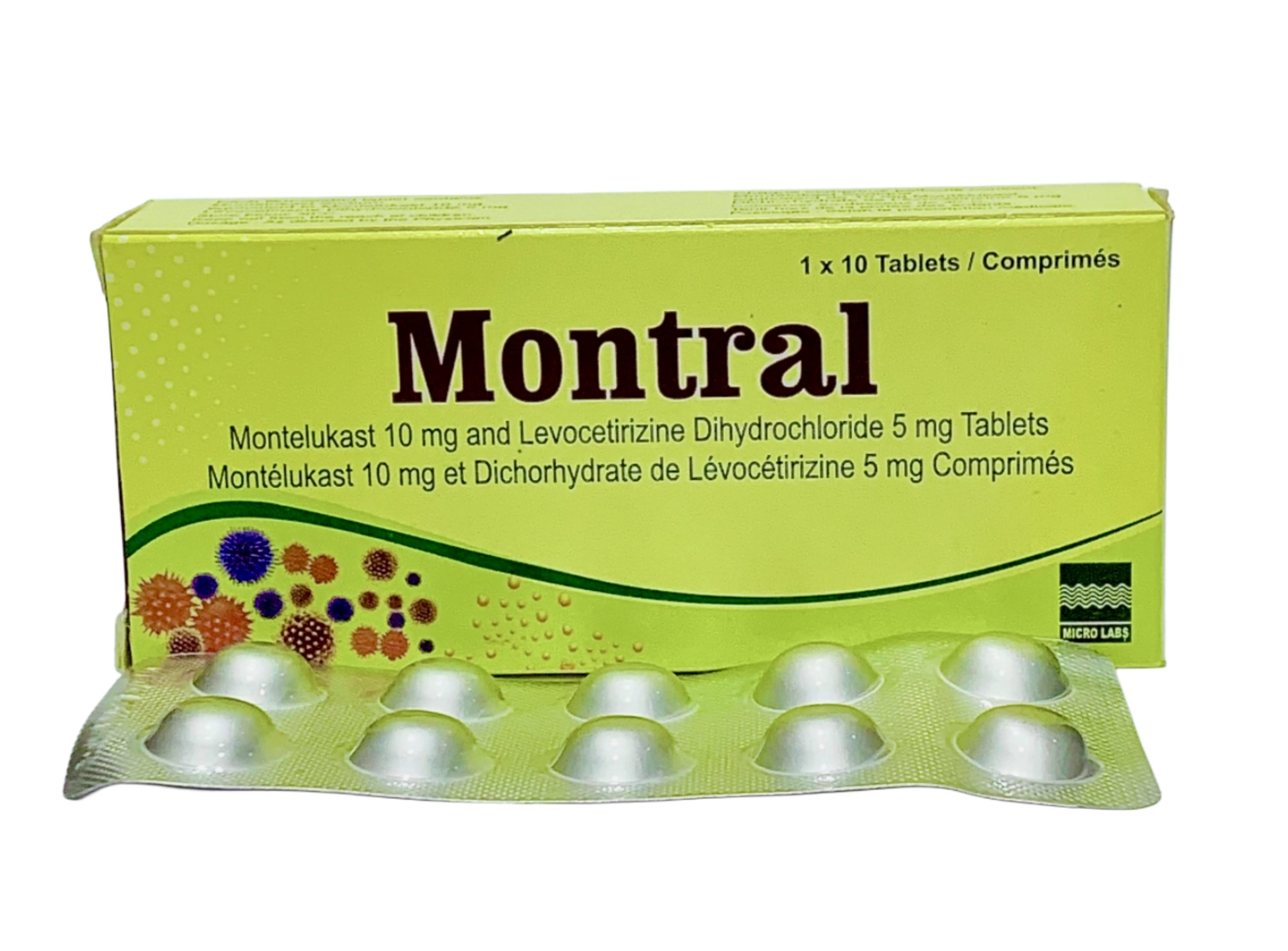Montral Tablets (Montelukast) x10