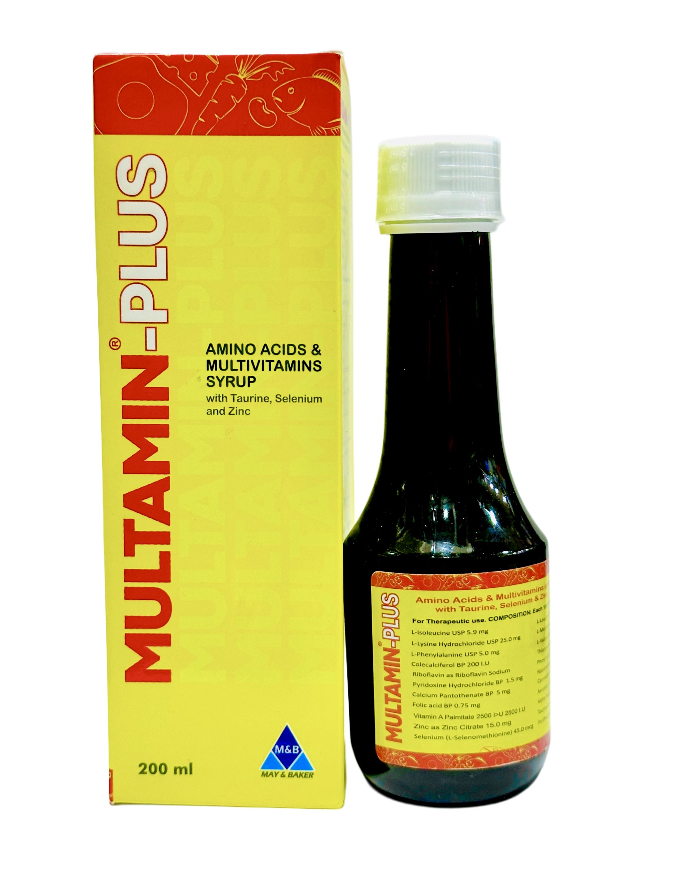 Multamin-Plus Syrup (Amino Acid) x200ml