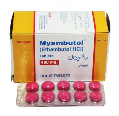 MYAMBUTOL ETHAMBUTOL HCL  400MG X 100 TABS