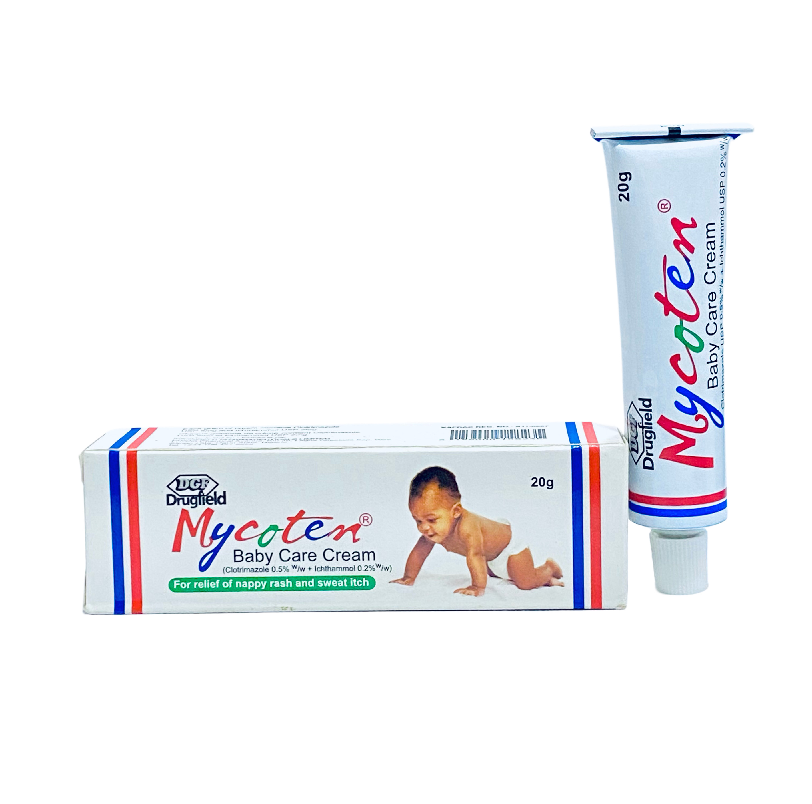 Mycoten Baby Cream Care (Clotrimazole) x20g