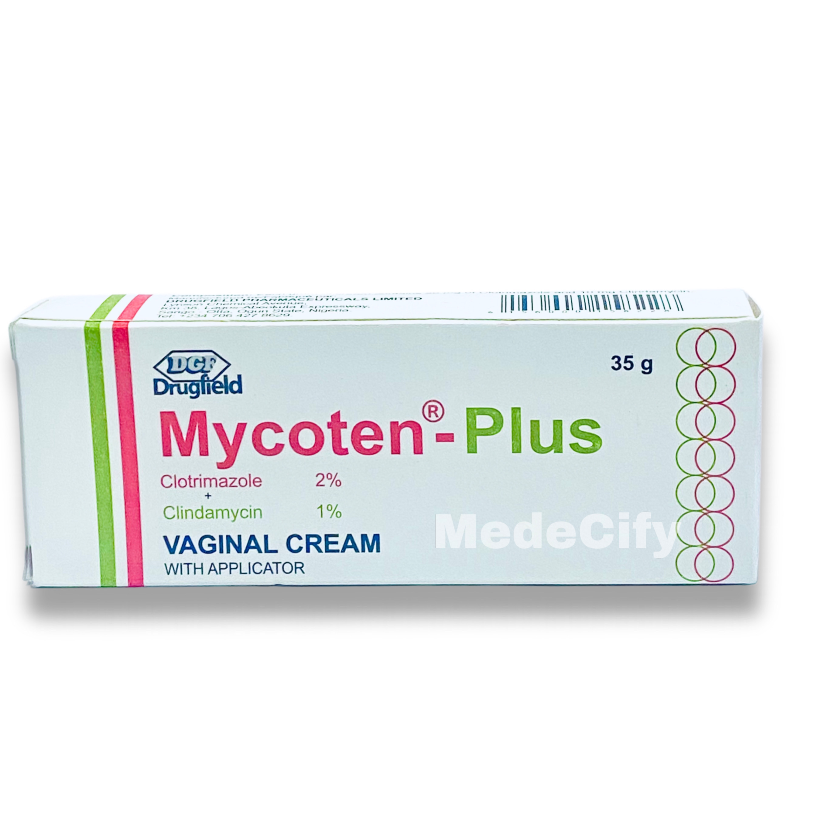 Mycoten Plus Cream (Clotrimazole) x35g