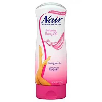 NAIR HAIR REMOVAL LOTION BABY OIL 255G