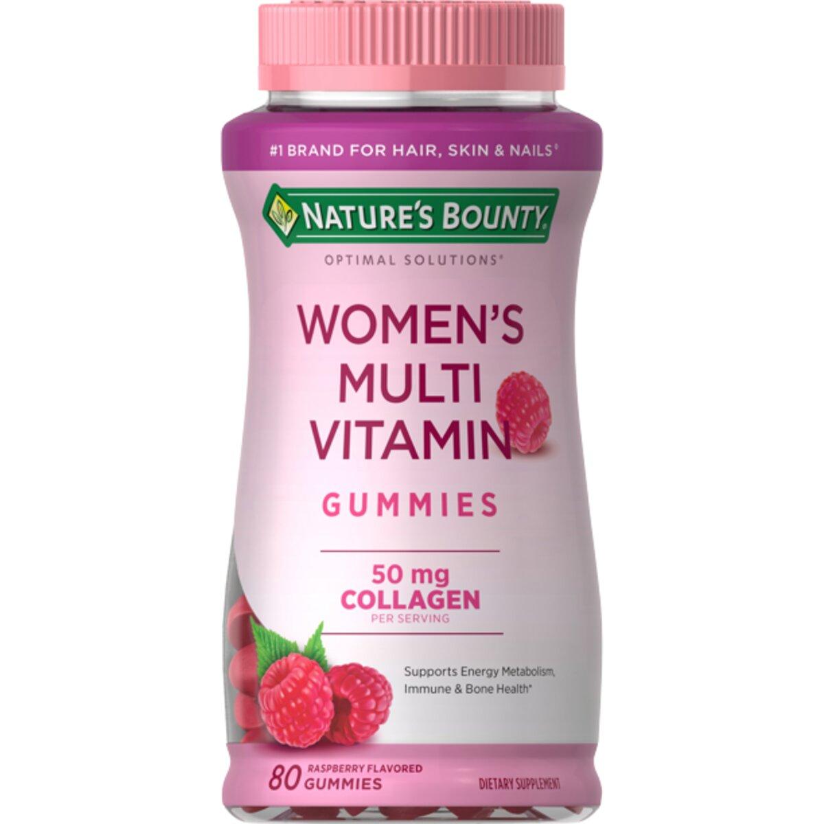 Nature’s Bounty Women’s Multivitamin Gummies, 80’s