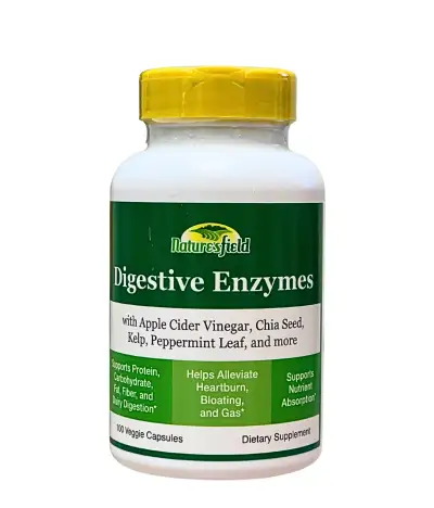 Nature's Field Digestive Enzymes 100 veggie capsules