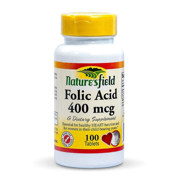 Nature?s Field Folic Acid 400mcg x100