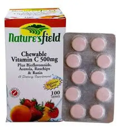 Nature's field Vitamin C 500mg sachet