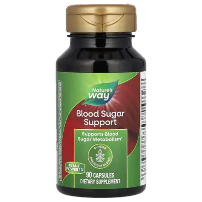 NATURE'S WAY BLOOD SUGAR METABOLISM X 90 TABS