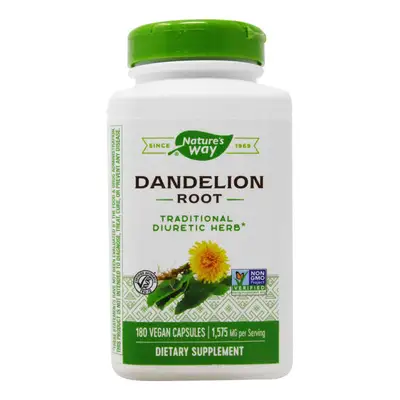 NATURE'S WAY DANDELION ROOT 1575MG X 100 VEG CAPS