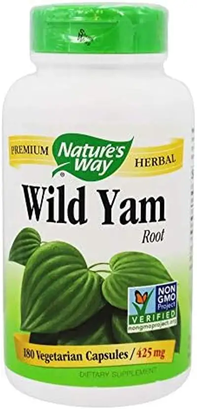 NATURE'S WAY WILD YAM ROOT 425MG X 180 CAPS