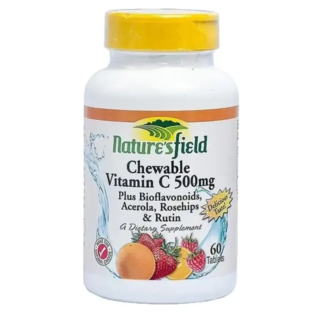 Nature?sfield Chewable Vitamin C 500mg x60