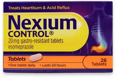 Nexium Control 20mg 28 Caps