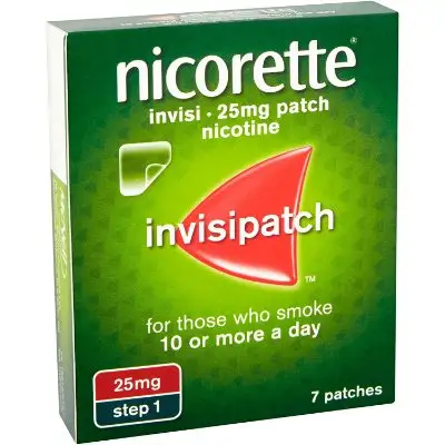 Nicorette Invisipatch 25mg 7 Patches