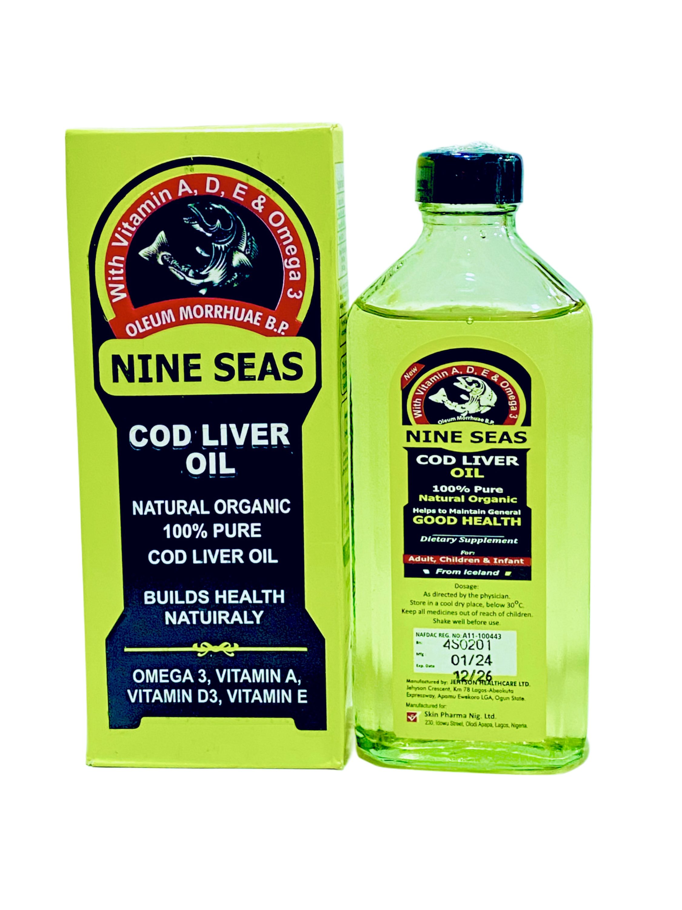 Nine Seas Cod Liver Oil x170ml