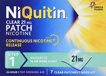 Niquitin Clear 21mg Patch Step 1 7 patches