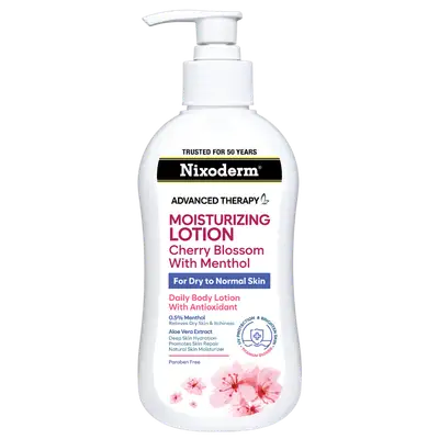 Nixoderm Moisturizing Lotion Cherry Blossom with Menthol 250ml