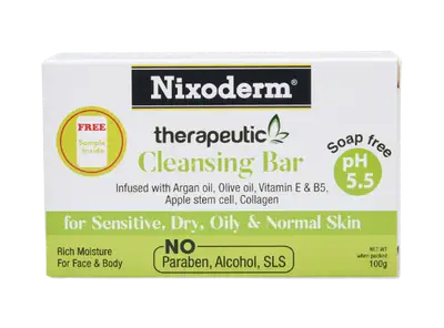 Nixoderm pH 5.5 Cleansing Bar 100g