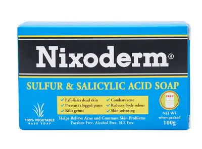 Nixoderm Sulfur & Salicylic Soap 100g