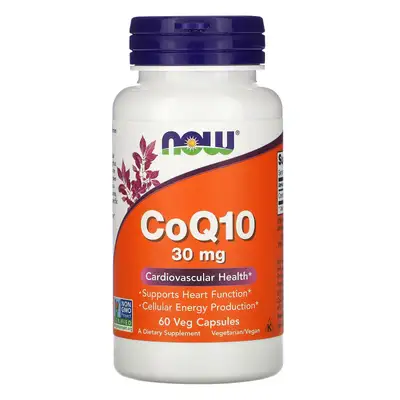 NOW COQ10 30MG BY 60