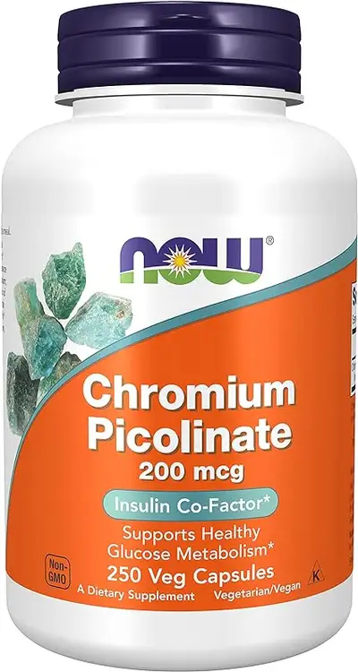 NOW FOODS CHROMIUM PICOLINATE  200MCG