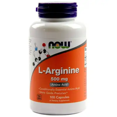 NOW FOODS  L-ARGININE 500MG X 100 TABS