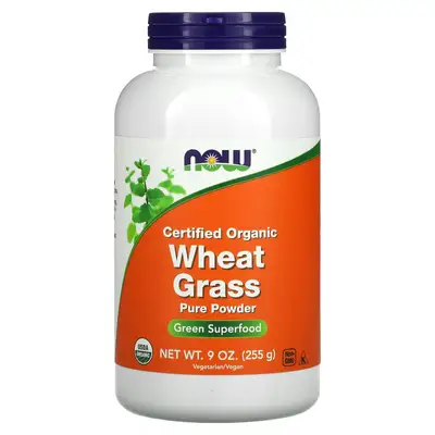 NOW FOODS ORGANIC WHEAT GRASS