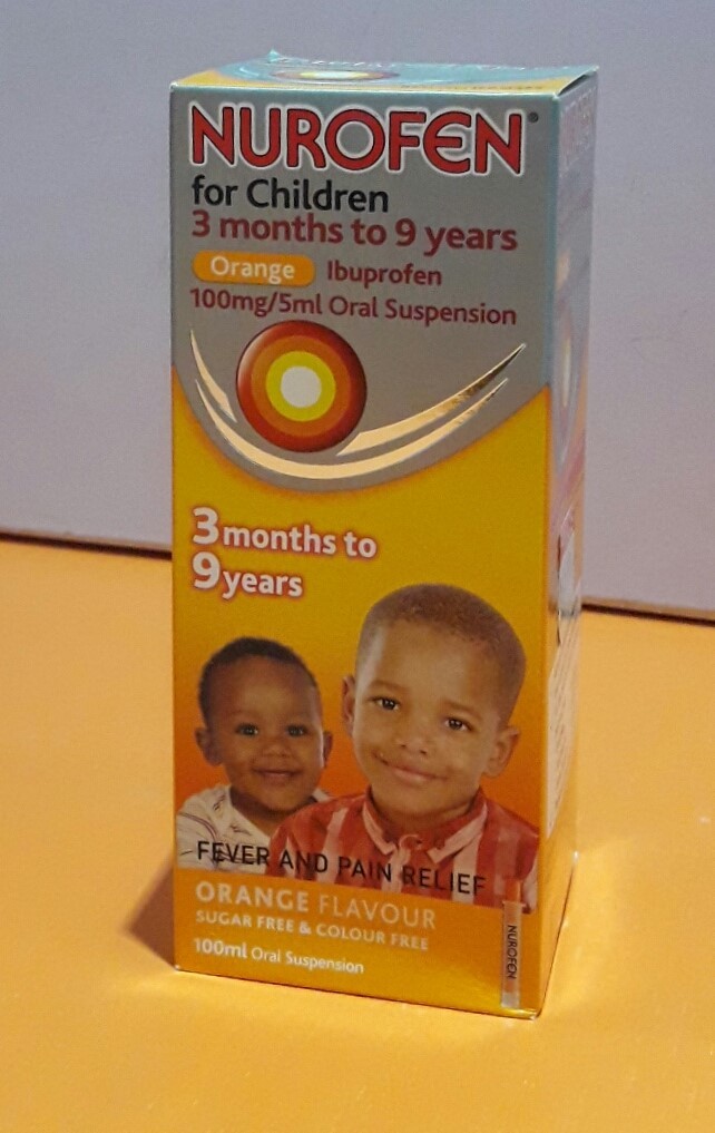 Nurofen For Children 3m - 9years 100mg/5ml by 100ml