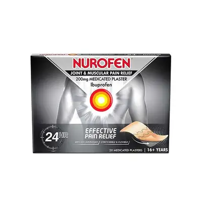 Nurofen Joint & Muscular Relief Medicated Plaster 200mg