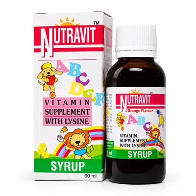 NUTRAVIT ORANGE SYRUP 60ml