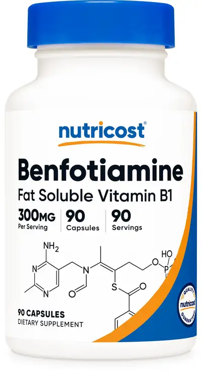 Nutricost Benfotiamine 30 capsules
