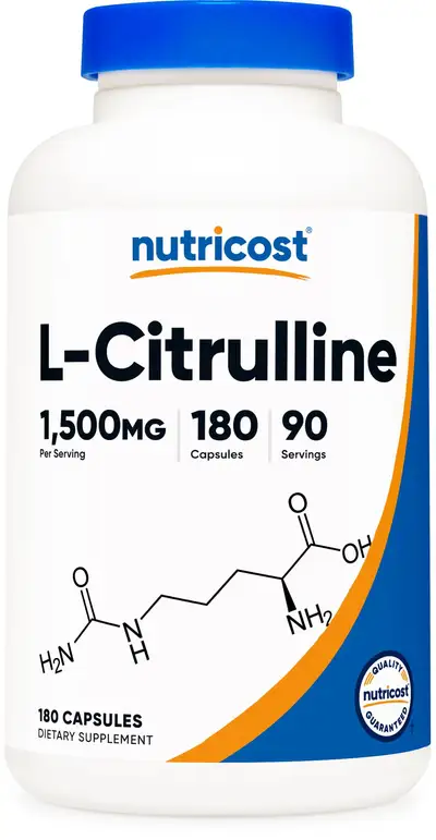 NUTRICOST L-CITRULINE 1500MG X 60 CAPS