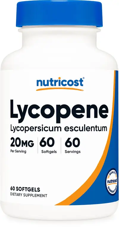 Nutricost Lycopene 20mg 60 softgels