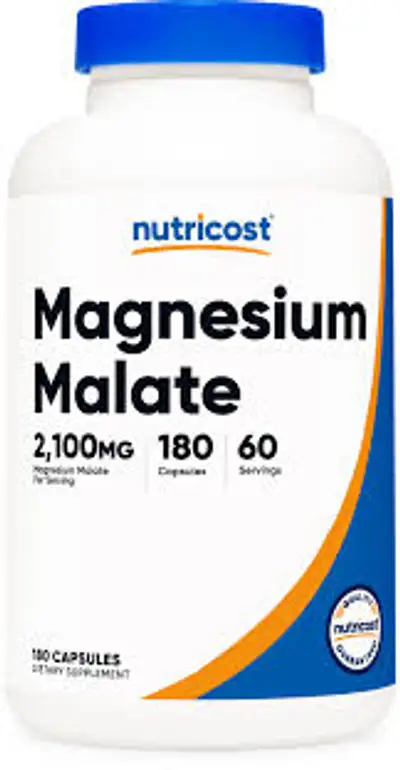 Nutricost Magnesium Malate 2100mg 180 capsules