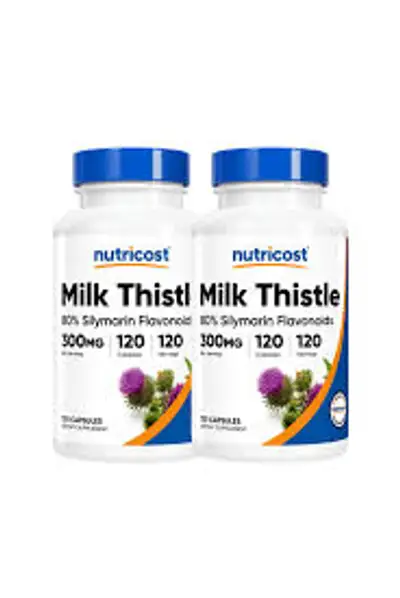 Nutricost Milk Thistle 1000mg (120 Capsules)