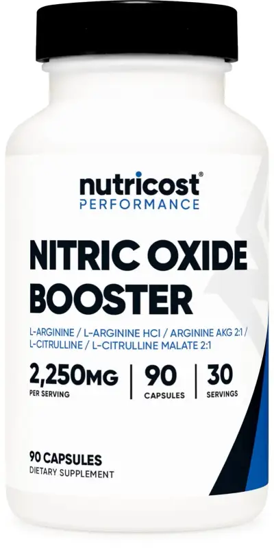 Nutricost nitric oxide booster 90 capsules