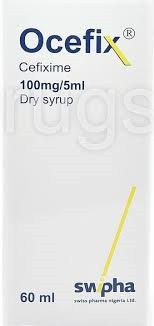 Ocefix 100mg/5ml Syrup (60 Mls)