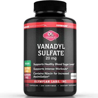 OLYMPIAN LABS VANADYL SULFATE 20MG