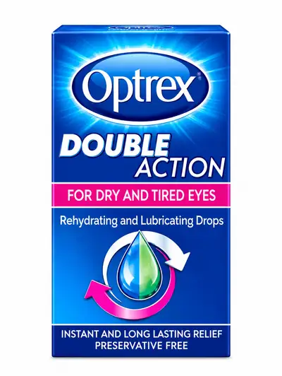 Optrex Double Action Rehydration Eye Drops 10ml