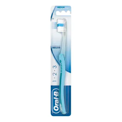 ORAL -B 1.2.3 INDICATOR TOOTHBRUSH(M)