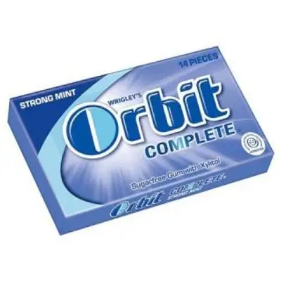 ORBIT COMPLETE STRONG MINT X 14 PIECES