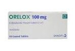 ORELOX 100MG 10 TABLETS - (CEFPODOXIME)