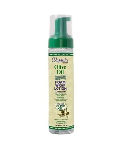 ORGANIC OLIVE OIL FOAM WRAP LOTION